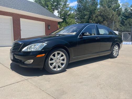 Black 2008 Mercedes-Benz S-Class S 550 4MATIC