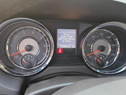 Red 2012 Chrysler Town & Country Touring-L