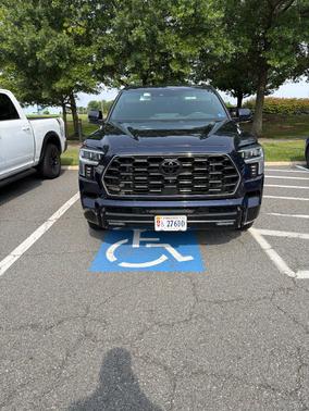 Blue 2023 Toyota Sequoia Platinum