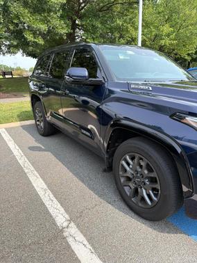 Blue 2023 Toyota Sequoia Platinum
