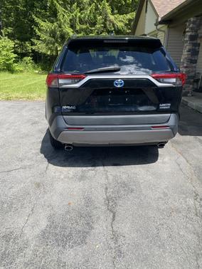 Black 2020 Toyota RAV4 Hybrid Limited