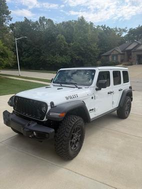 White 2024 Jeep Wrangler Willys