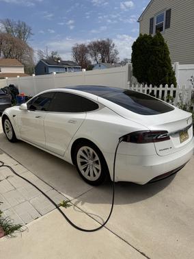 White 2017 Tesla Model S 75