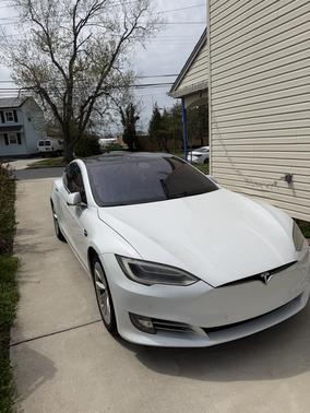 White 2017 Tesla Model S 75