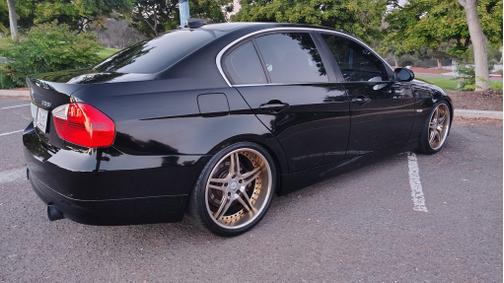 Black 2007 BMW 335 i