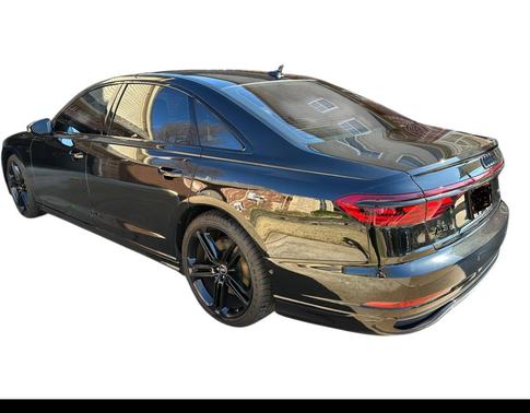 Black 2025 Audi A8 L 55