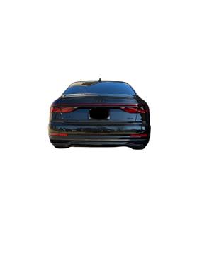 Black 2025 Audi A8 L 55