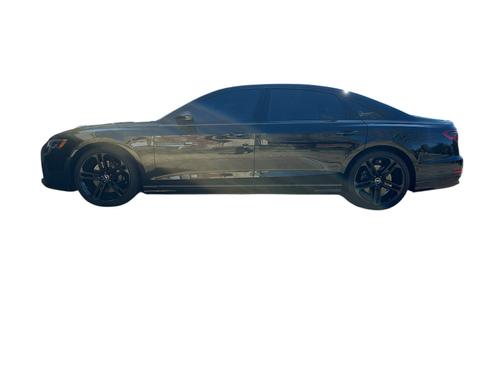 Black 2025 Audi A8 L 55