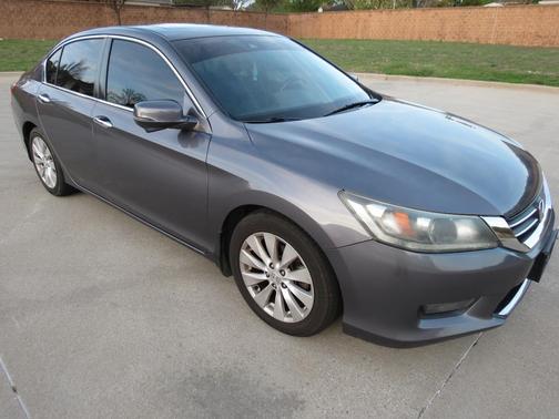 Blue 2015 Honda Accord EX-L