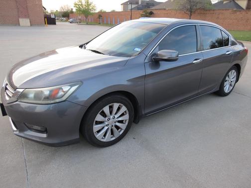 Blue 2015 Honda Accord EX-L