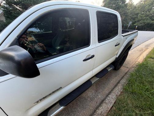 White 2008 Toyota Tacoma Double Cab