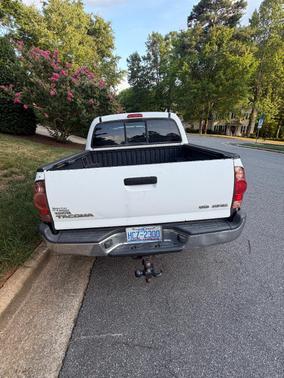 White 2008 Toyota Tacoma Double Cab