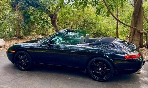 Black 1999 Porsche 911 911 Carrera Cabriolet