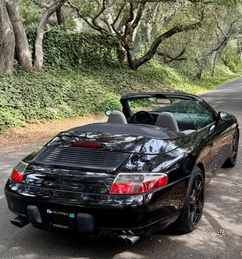 Black 1999 Porsche 911 911 Carrera Cabriolet
