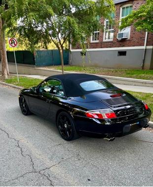 Black 1999 Porsche 911 911 Carrera Cabriolet