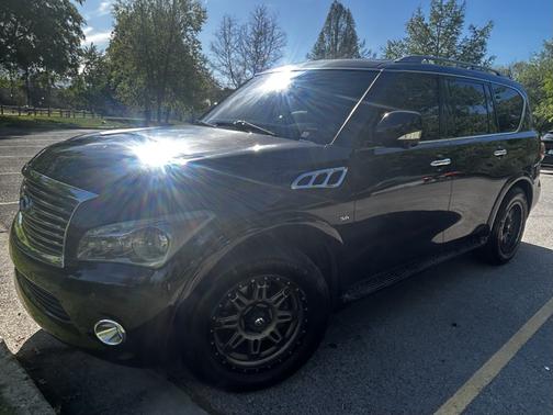 Black 2014 INFINITI QX80 Base