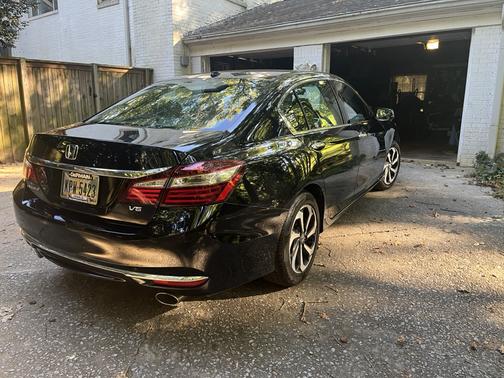 Black 2017 Honda Accord Sport