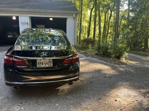 Black 2017 Honda Accord Sport