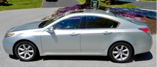 Silver 2012 Acura TL 3.5