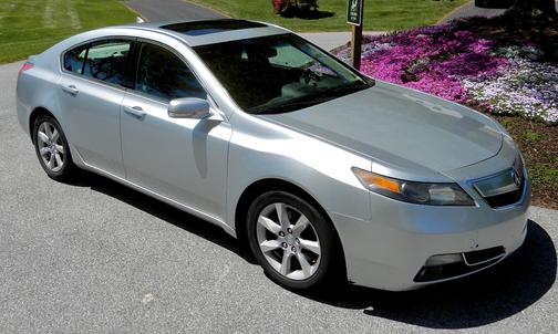 Silver 2012 Acura TL 3.5