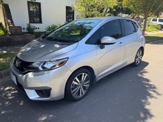 Silver 2016 Honda Fit EX