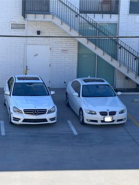 White 2014 Mercedes-Benz C-Class C 250 Sport