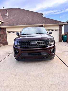 Red 2020 Ford Expedition Platinum