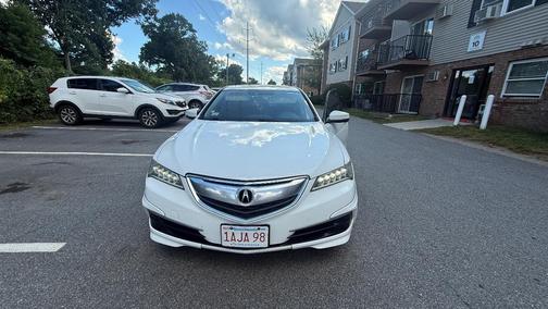White 2017 Acura TLX w/Technology Package