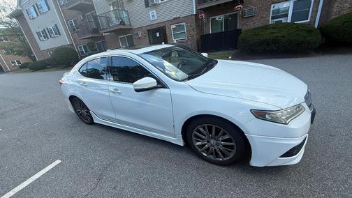 White 2017 Acura TLX w/Technology Package