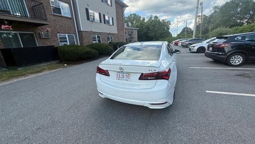 White 2017 Acura TLX w/Technology Package