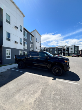 Black 2026 Chevrolet Silverado 1500 Custom Trail Boss