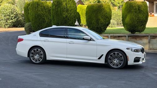 White 2019 BMW 530e iPerformance