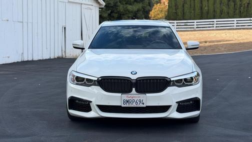 White 2019 BMW 530e iPerformance