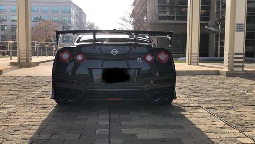 Black 2018 Nissan GT-R Premium