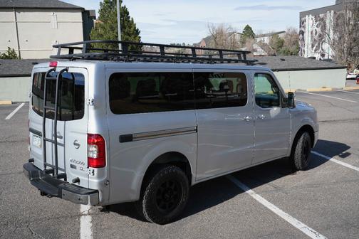 Silver 2013 Nissan NV Passenger NV3500 HD SL V8