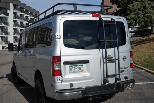 Silver 2013 Nissan NV Passenger NV3500 HD SL V8
