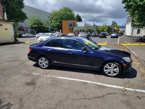 Blue 2008 Mercedes-Benz C-Class C 300 4MATIC Sport