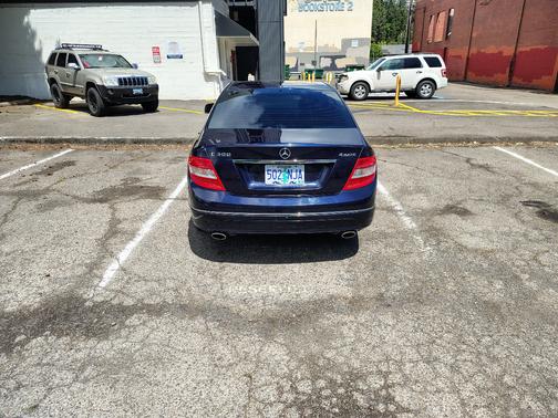 Blue 2008 Mercedes-Benz C-Class C 300 4MATIC Sport