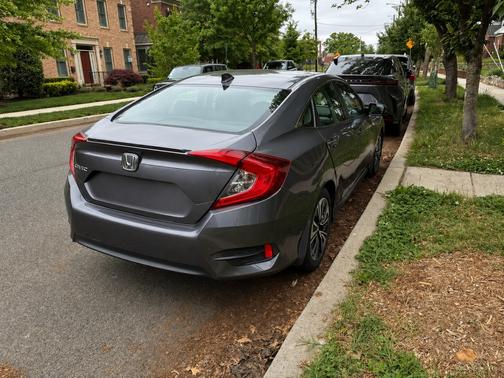 Gray 2017 Honda Civic EX-T