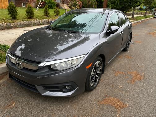 Gray 2017 Honda Civic EX-T