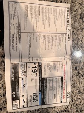 2025 Audi Q8 55 Prestige