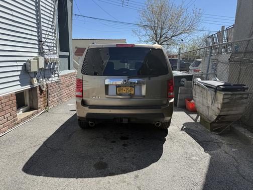 Beige 2009 Honda Pilot Touring