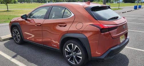 Orange 2019 Lexus UX 250h Base