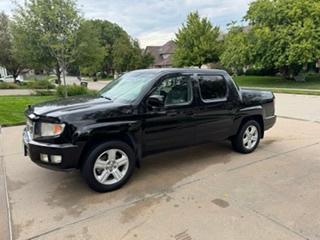 Black 2010 Honda Ridgeline RTL