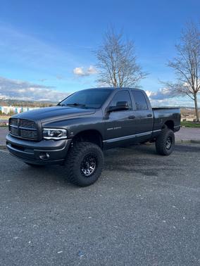 Gray 2004 Dodge Ram 2500 Laramie Quad Cab