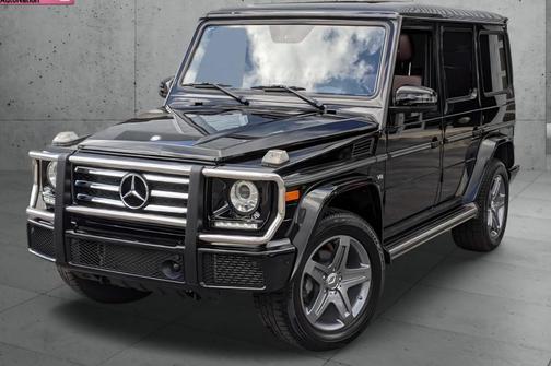 Black 2017 Mercedes-Benz G-Class G 550 4MATIC
