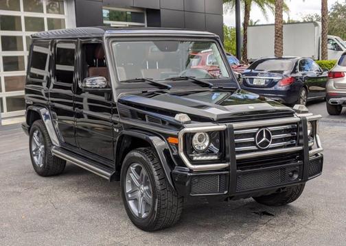 Black 2017 Mercedes-Benz G-Class G 550 4MATIC