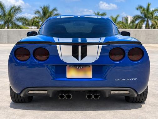 Blue 2005 Chevrolet Corvette Base