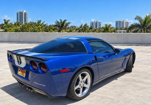 Blue 2005 Chevrolet Corvette Base