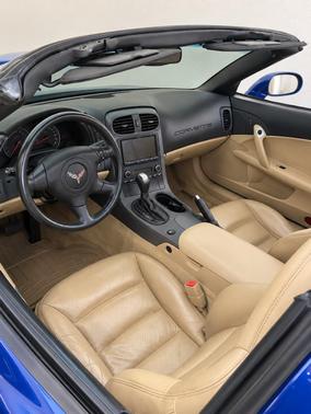 Blue 2005 Chevrolet Corvette Base